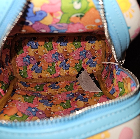 Loungefly Carebear 40th anniversary celebration backpack - Picture 6 of 6